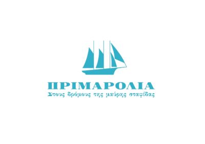 Primarolia routes. Logo V 4colors